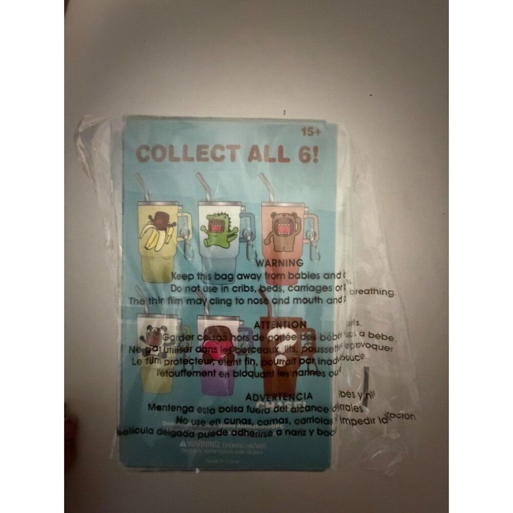 Domo Costume Assorted Blind Mini Tumbler Keychain